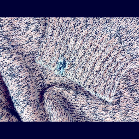 Symbol Over Elbow Knit Pink Sweater - Picture 5 of 6